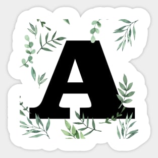 Letter A Sticker